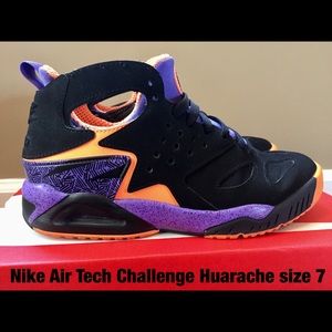 Nike Air Tech Challenge Huarache Sz 7y